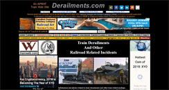 Desktop Screenshot of derailments.com